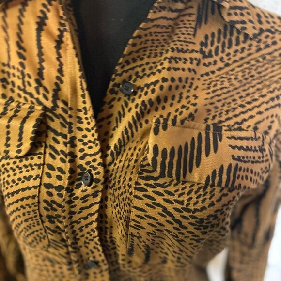 #229 EQUIPMENT FEMME Rayon Button Down Blouse - Picture 9 of 15